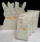 Lot Of Meri Bunny Rabbit Easter Party Plates And Napkins 136 Pc New. Price: $24.00.