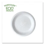 Eco Products EPP016NFA 6" White Sugarcane Plates 1000/CARTON New. Price: $89.10.