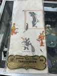 Vintage Tom And Jerry Paper Birthday Tablecloth American Greetings Co. Made Usa New. Price: $15.00.