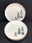Place And Time Christmas Dinner Plate Set Of 4 New Trees Mushrooms. Price: $55.00.