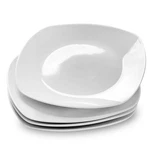 Fmbb Ceramic White Dinner Plates Set Of 4, Porcelain 7.5", New. Price: $35.99.