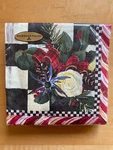 Mackenzie Childs Scottish Bouquet Cocktail Paper Napkins 20/PACK New. Price: $16.95.