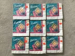 Lot Of Vintage 1990 Mattel Barbie Paper 16-PACK Party Dinner Napkins Reed Inc. New. Price: $11.25.