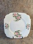Stanley Apple Blossom Square Side Plate Used. Price: $19.00.