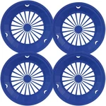 Cooking Concepts Sturdy Vented Paper Plate Holder - 4 Pack (dark Blue) New. Price: $11.46.