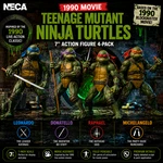Ninja Turtles 1990 Movie Tmnt Teenage Toys Mutant 7" Action Figure Free Shipping New. Price: $76.99.