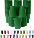 Party Solids 12 Oz Green Plastic Cups For Supplies 50 Pack Disposa New. Price: $21.99.