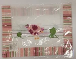 New Wimpole Street Spring Table Runner With Applique Pink Flowered Chicken. Price: $12.99.