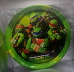 2013 Teenage Mutant Ninja Turtles Designware 13.5 Party Platter/tray Open. Price: $9.00.