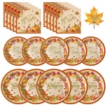 150 Pack Happy Thanksgiving Plates And Napkins Sets - Disposable Fall Paper P... New. Price: $39.45.