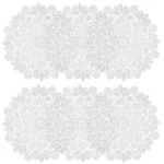 Jeffdad 6PCS White Vintage Crochet Doilies Inches Round 16.3CM, New. Price: $11.51.