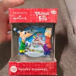 Disney Phineas And Ferb Christmas Ornament Seasons, Hallmark New. Price: $25.00.