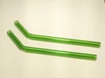 Bent Smoothie Size Green Glass Straws 8" X 12 Mm Diameter -thestrazspot--usa New. Price: $15.00.