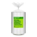 Amazon Basics Everyday Disposable Paper Plates, 8.62 Inch, 300 Count, White New. Price: $21.84.