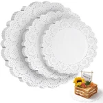 Haksen Paper Doilies, 36 Pack (12 Each 6.5 8.5 10.5 ) R New. Price: $11.78.