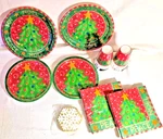 Christmas Party Paper Plates (2 Sizes) Napkins And Cups 104 Pc. Lot New. Price: $18.99.