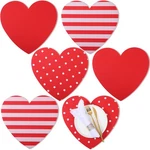 Mother's Day Heart Set Of 6 Red Shaped Leather Wat... New. Price: $23.19.