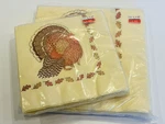 Vintage Thanksgiving Turkey Napkins Set American Greetings 2 Packs New Bin J Used. Price: $17.95.