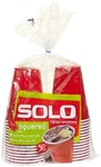 Solo 18 Ounce Party Cups 30 Count Squared Base Variety Colors Great Grip New. Price: $27.89.