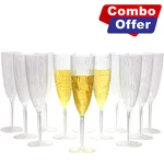Lillian Tablesettings Champagne Flutes Clear 6 Oz Toasting Glasses Bulk New. Price: $49.98.
