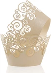 Cupcake Wrappers, Kposiya 100 Pack Wraps Filigree Artistic Bake Pap New. Price: $17.57.