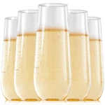 Focusline 24 9 Oz Count (pack Of 1), Clear Plastic Champagne Flutes New. Price: $30.29.