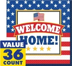 Welcome Home Usa America Military Patriotic Theme Party Bulk Luncheon Napkins New. Price: $13.99.