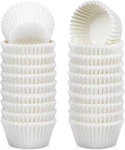 Caperci 500 Count Mini Cupcake Liners White Muffin Greaseproof No Smell New. Price: $11.99.