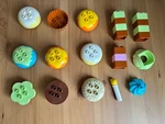 Lego Duplo Creative Cupcake Ice Cream Dessert Treat Birthday Candle Lot Used. Price: $28.00.