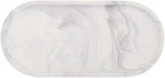 Ceramic Marble Style Oval Dessert Plate 4.6 X 10 "- Home Decor Wedding Gift New. Price: $35.00.
