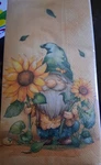 Homlouue 100PC Folded 8" Paper Napkins W/fall Sunflower And Gnome Design New. Price: $14.99.