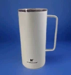 Hydraflow Parker - 25OZ Triple Wall Vacuum Insulated Mug Stainless Steel Used. Price: $15.00.