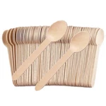 200 Pack Wooden Spoons Disposable - 6.3 Inch Length Biodegradable Cutlery C... New. Price: $19.23.