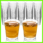 1 Oz Shot Glasses, 80 Hard Clear Plastic Cup, Disposable Party Cups, Min... New. Price: $13.95.