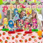 Strawberry Shortcake Party Supplies Birthday Decoration Tableware Theme Ideas New. Price: $10.99.