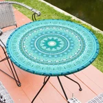 Mhjy Round Tablecloth Fitted Elastic Cover Waterproof For D... New. Price: $22.17.