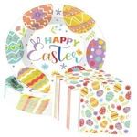 Havawish 150PCS Easter Paper Plates And Napkins Sets 11 Inch Eggs New. Price: $37.25.