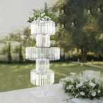 5 Tier Round Flower Stand For Wedding Reception Birthday Party Events Home Decor New. Price: $65.68.