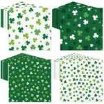 40 Pack St Patrick's Day Paper Napkins Green White Shamrock Clover Disposable... New. Price: $30.16.