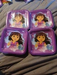 New Sealed Dora And Friends Square Paper Plates 7 8CT Designware 2014 Birthday. Price: $14.95.