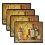 Benson Mills Cork Placemats Set Of 4, 12" 16" Rectangular, Bordeaux Wine New. Price: $30.29.