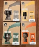 Fermented Reality Cups Proper Plastic Beer Glassware Variety Pack Used. Price: $15.00.