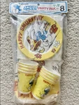 Smurfs Birthday Party Supplies Pack For Vintage 1982 Plates, Napkins, Cups Nos New. Price: $29.00.