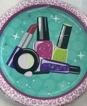 Sparkle Icons 9 Inch Plates 8 Pack Paper Girls Sleepover Birthday Tableware New. Price: $12.99.