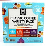 Members Mark Classic Coffee Variety Pack Single Serve Cups 100 Bb: 2/2027 New. Price: $49.99.