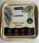 25 Count Palm Leaf Bowls 4 Inch X Biodegradable New. Price: $7.25.