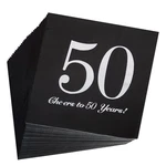 50TH Birthday Napkins Cocktail Beverage For Men... New. Price: $16.82.