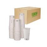 Eco Products Compostable Disposable Greenstripe 20OZ Coffee Cups, Case 100... New. Price: $206.21.