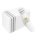 Pack Paper Napkins Disposable Hand Towels For Bathroom, 100PCS, Silver New. Price: $15.98.