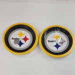Pittsburgh Steelers Nfl Football Sports Birthday Party 36 7" Paper Dinner Plates New. Price: $21.95.